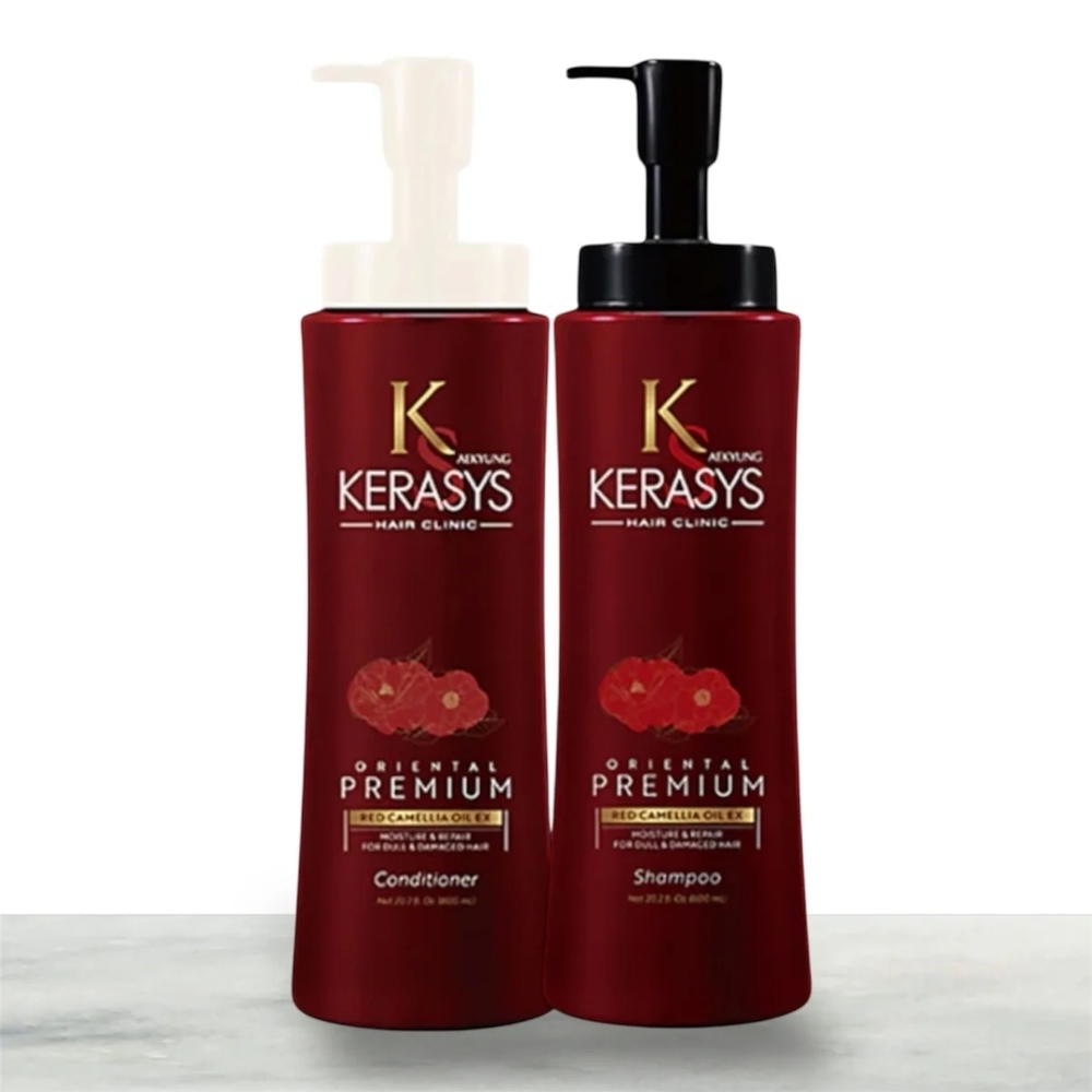 Oriental Premium Shampoo and Conditioner Set - Red